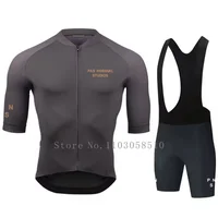 Pns 2025 Road Bike Jersey Set Men's Cycling Clothing Summer MTB Pas Team Clothes Short Sleeve Uniform Ropa De Ciclismo Hombre 1