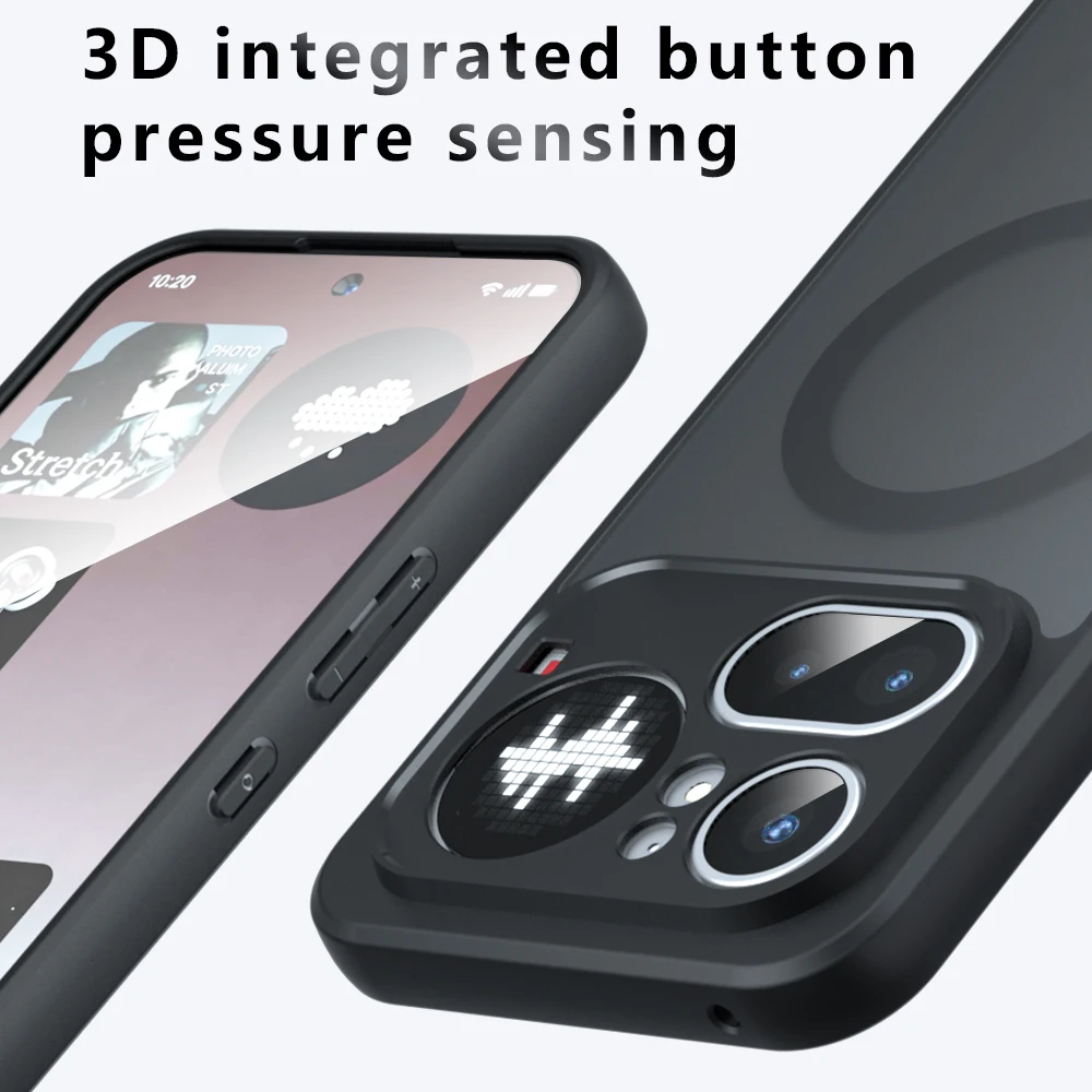Enhanced Magnetic Wireless Charging Case - Shockproof Protection