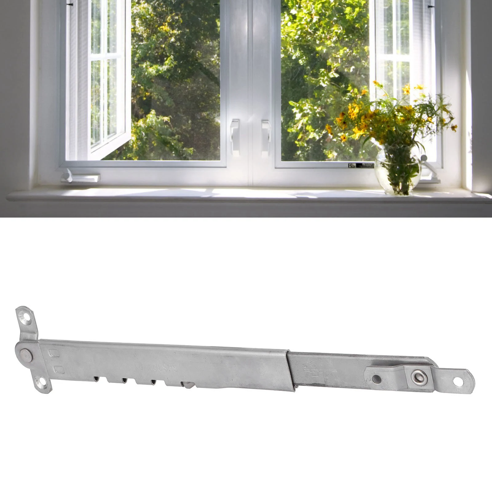 Wind Bracing Limiter Window Limiter Controller Stainless Steel Telescopic Wind Bracing Support Accessory Window Support