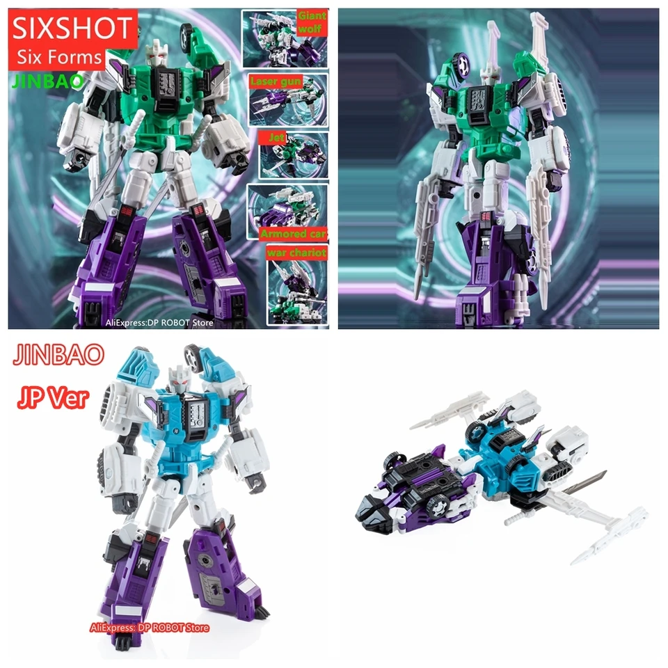 IN STOCK】NEW JINBAO Transformation SIXSHOT JP Ver Ninja Sixth