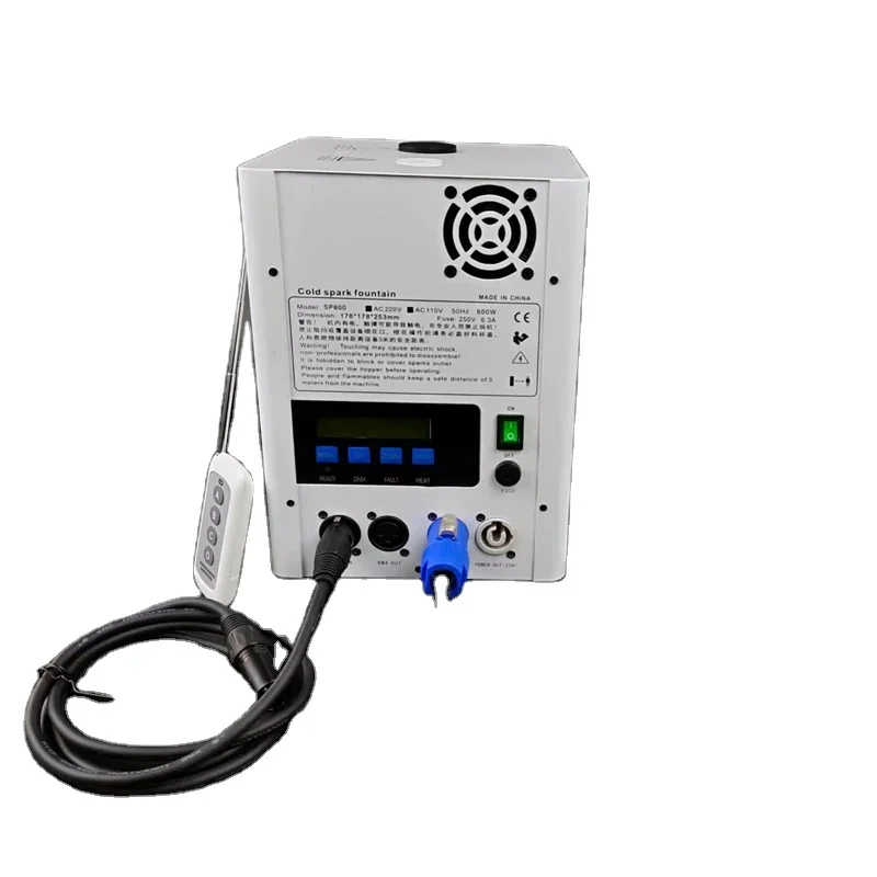 

600 Вт белый двойной мотор электронный фейерверк-распылитель