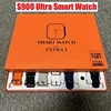 7 pulseiras de relógio novo s900 ultra smartwatch 2.2hd  tela circular monitoramento ecg reloj inteligente com capa protetora 1