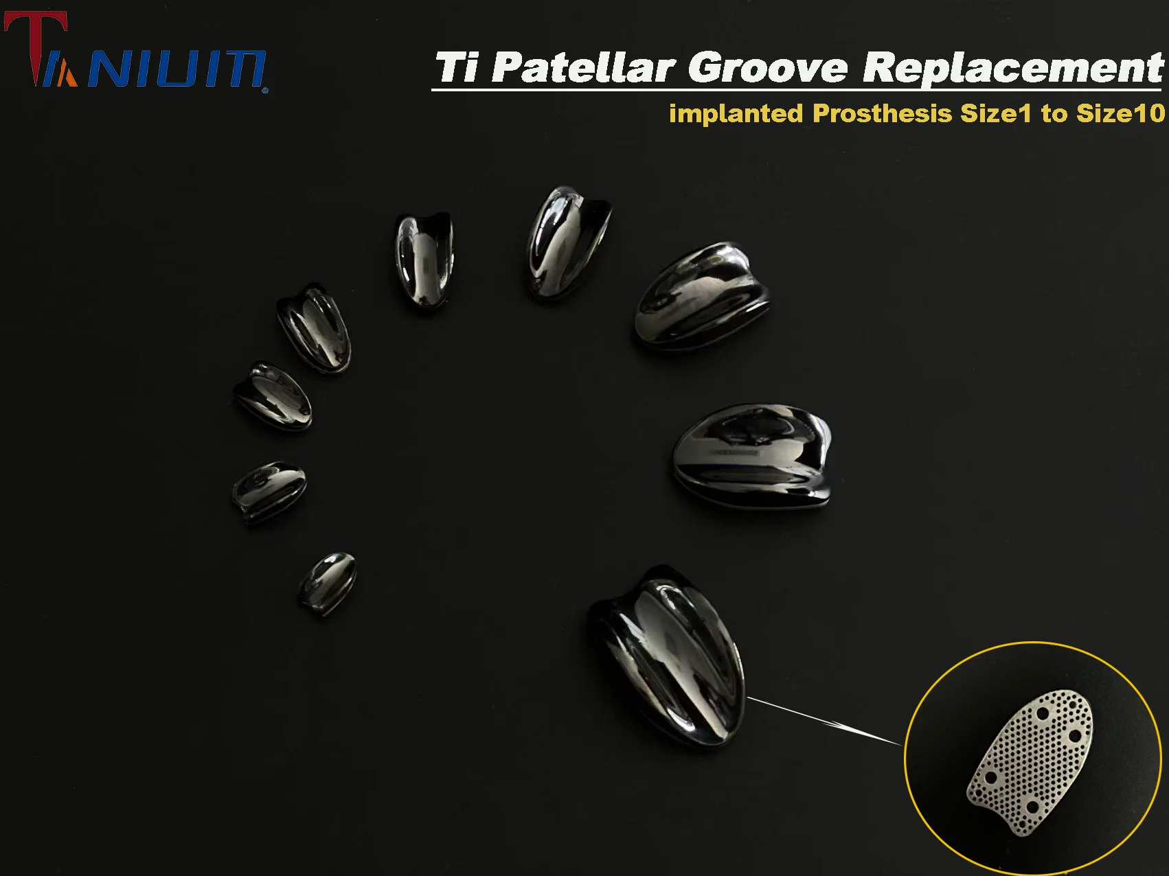 PGR Patellar-Groove-Ersatz-Instrumentenset PGR Veterinär-Knochenchirurgie Orthopädische Chirurgie Handwerkzeuge – Detail 1