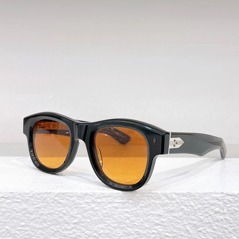 

2024 Jmm UMIT BENAN Fashion Designer Brand Sunglasses Classic Acetate Turtle Optical Prescription Round UV400 Glasses