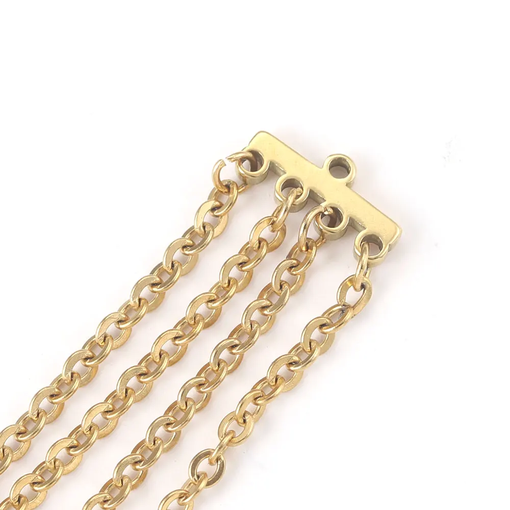 Great Quality 182mm Finish Chain Necklace Chains Bulk for Pendant DIY Jewelry Accessory Antique Bronze 20pcs