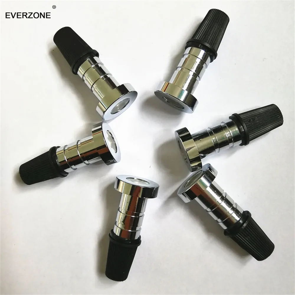 Silver Color Waterproof Fiber Optic Pointed Lights IP68 6pcs/lot for Swimming Pool or Sauna Room Metal End Fitting Fixture