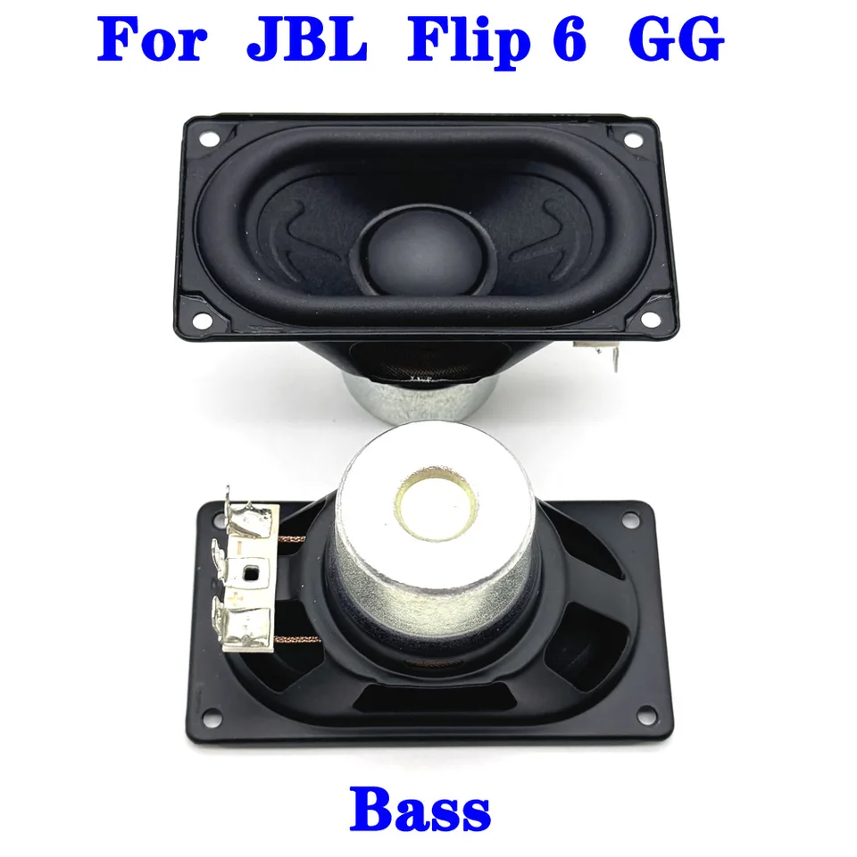 Jblフリップ6 gg長方形ベーススピーカー、ネオジムハイエンドロング