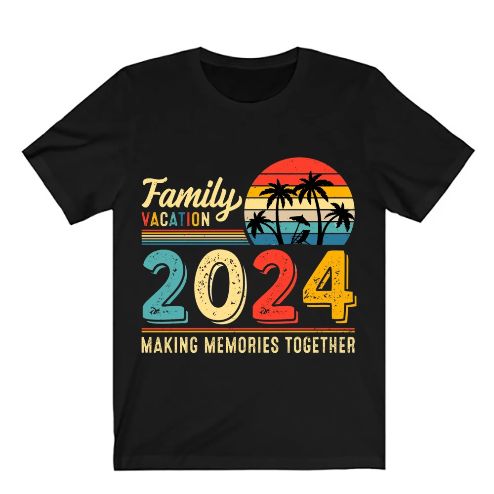 Family Vacation 2024 making memories together Matching shirt Adult Kids T-shirt Tops Baby Romper Travel Faimily Look outfit tees 4