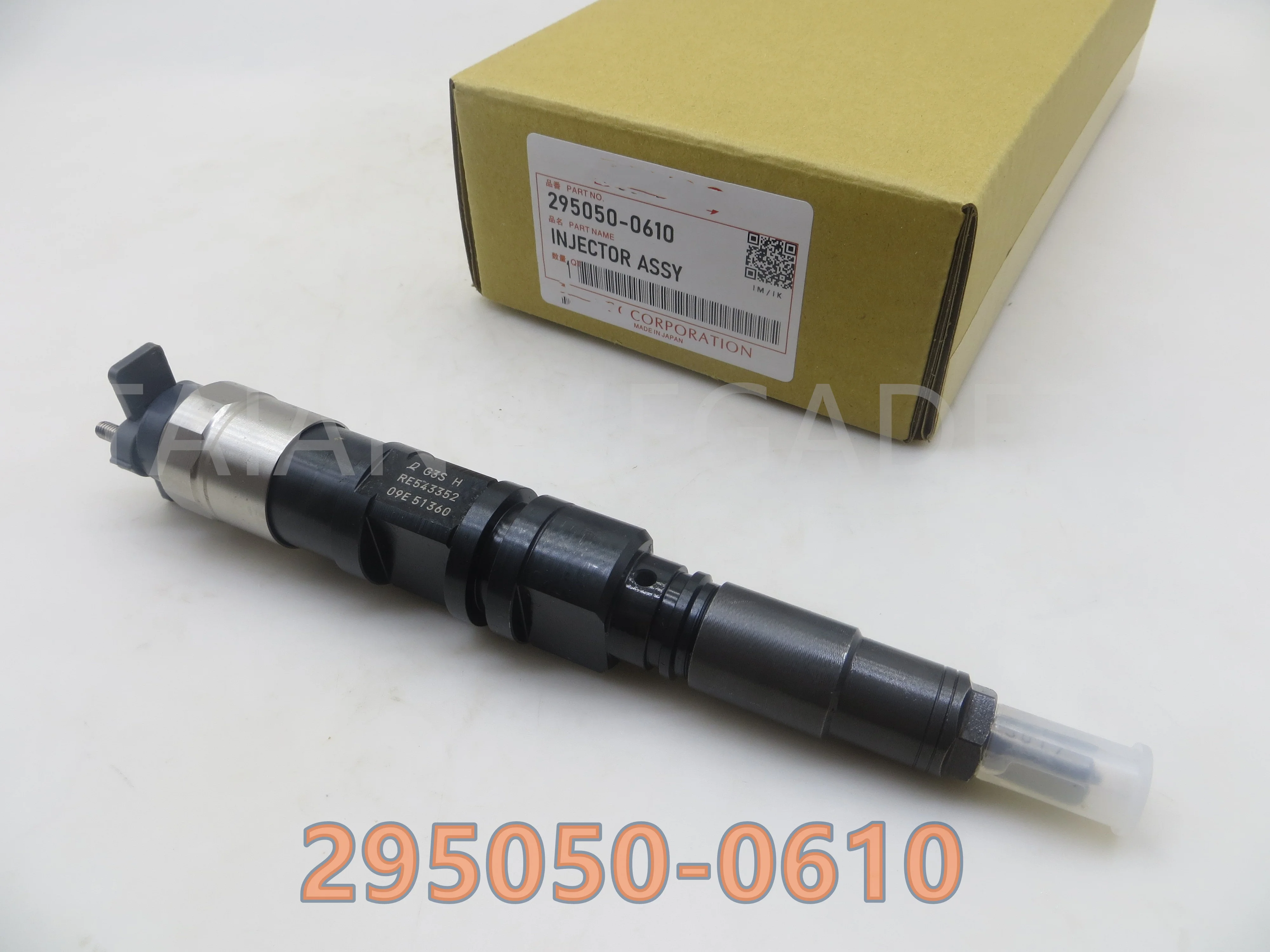 Genuine New Diesel Common Rail Fuel Injector 295050-0610, RE543352  