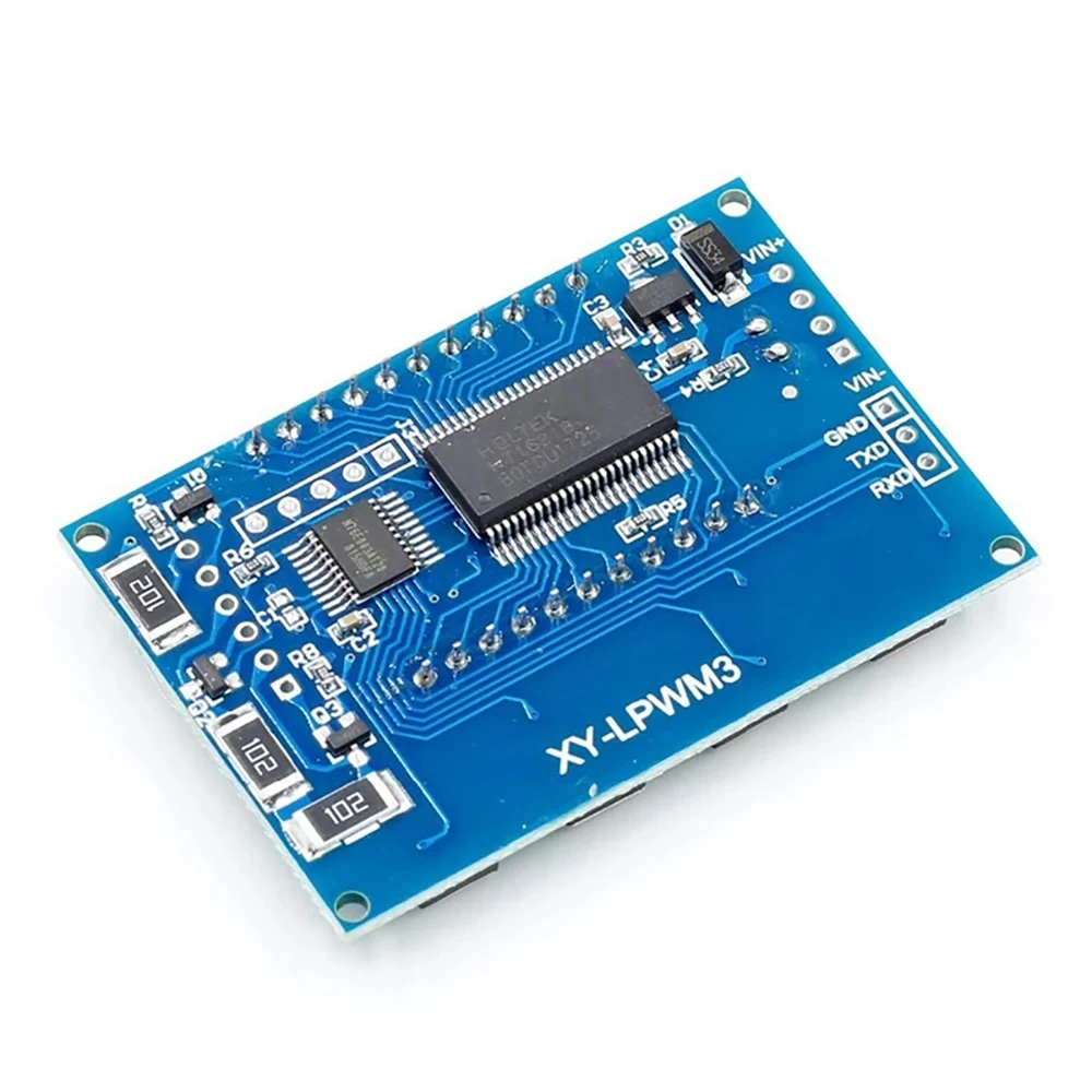 2 CH/3 CH PWM Pulse Frequency Duty Cycle Adjustable Module Square Wave Rectangular Wave Signal Generator LCD Display 5