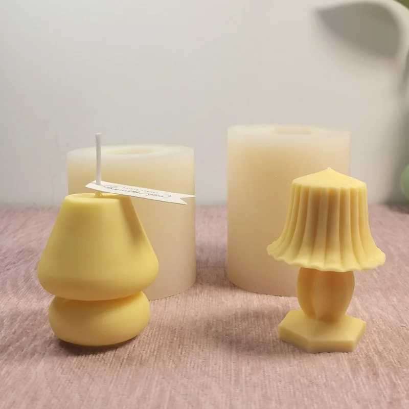 

Ins стильные детсветильник светящиеся Формочки Для ароматизированных свечей Корейская настольная лампа Силиконовые Формочки Для ароматического мыла силиконовые формочки надувная настольная лампа формочки