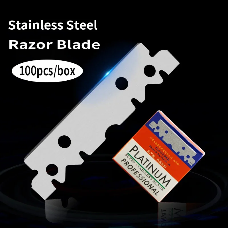 Single Edge Razor Blades Stainless Steel Men's Razor Shaving Blades for