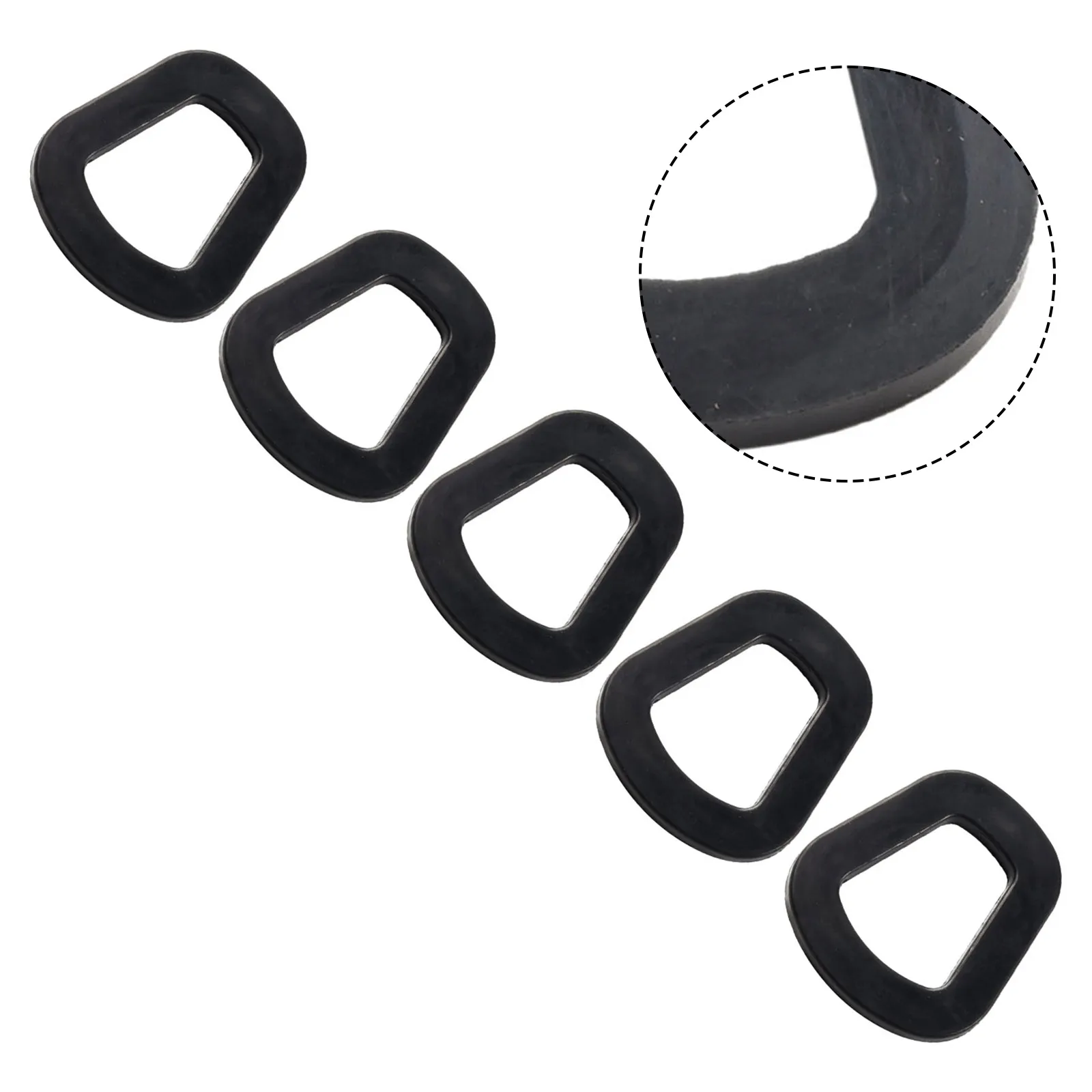 Ring Gasket Autooil Drum Sealing Spare 54mm Cans Petrol Canister Fuel Tank Rubber Gasket Rubber Sealing For Jerry oil filler cap gasket
