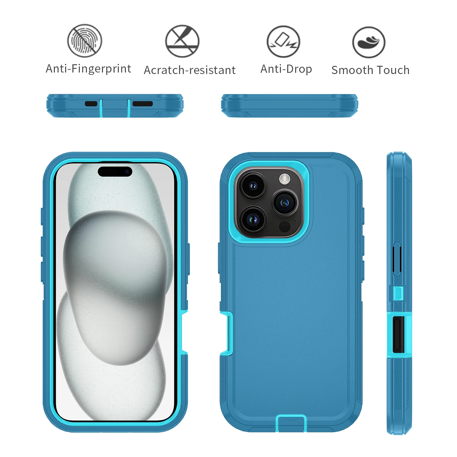 Armor Shockproof Dustproof Rugged Protective Case - Anti-Scratch Cover