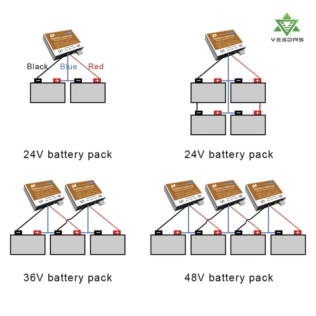 3x Batterie Balancer 24V/48V Ladeausgleicher Blei Akku PV in Bayern -  Mallersdorf-Pfaffenberg
