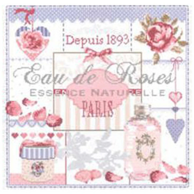 ZZ4815 Kreuzstich-Sets, Stickgarn-Sets, Glattstick-Sets, Vorgerechnete Kreuzstich-Sets, Nähset, DIY