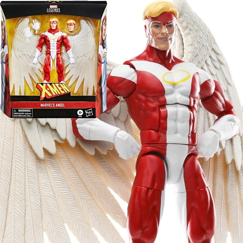 

Original Marvel Legends Angel Action Figure The X-men Archangel Figurine 1/12 Retro Collectible Model Toy Brithday Gift