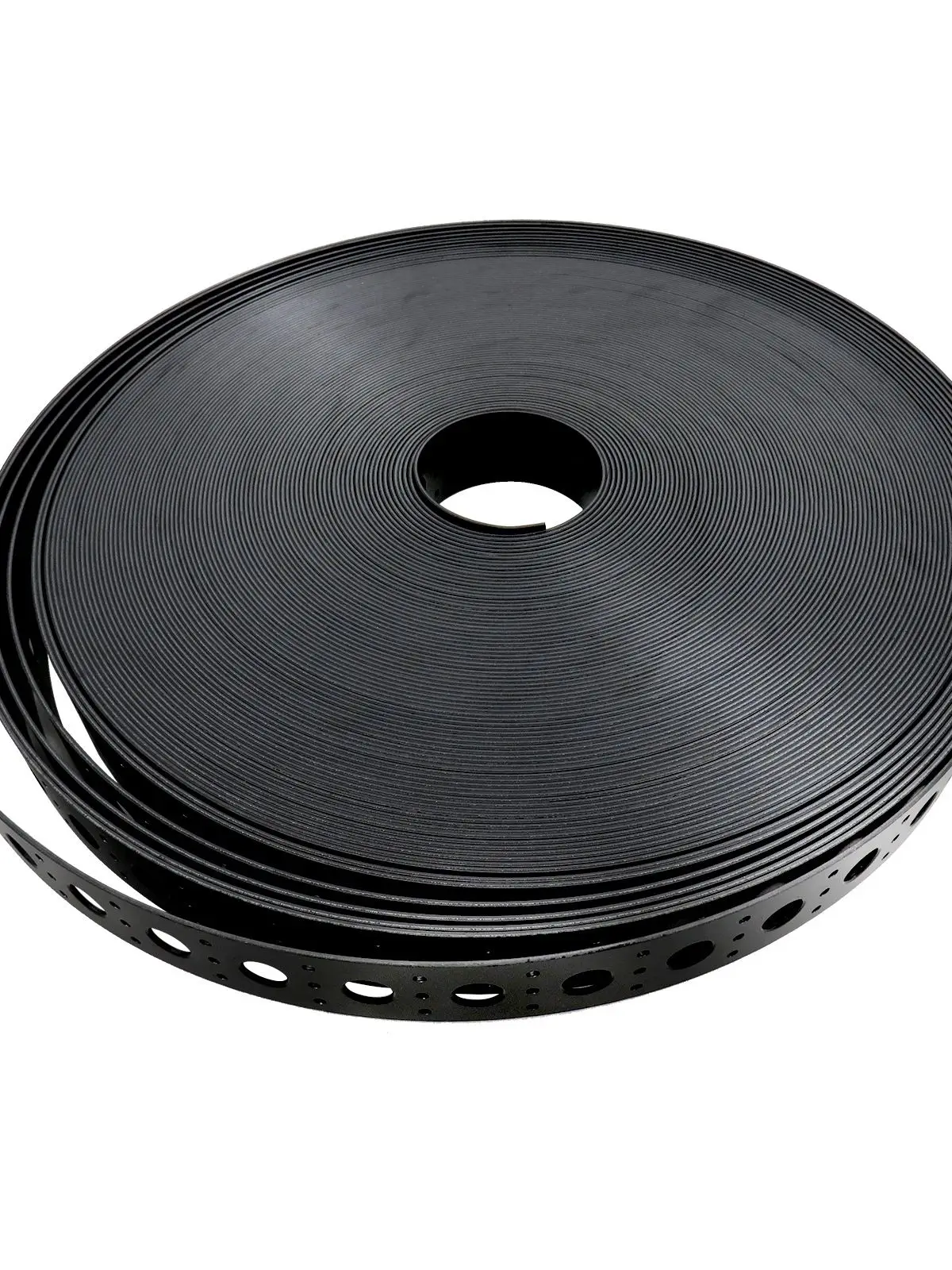무료 배송 12mm 픽셀 노드용 플라스틱 마운팅 스트립, 롤당 50m, 1 인치 (25mm) 홀 간격