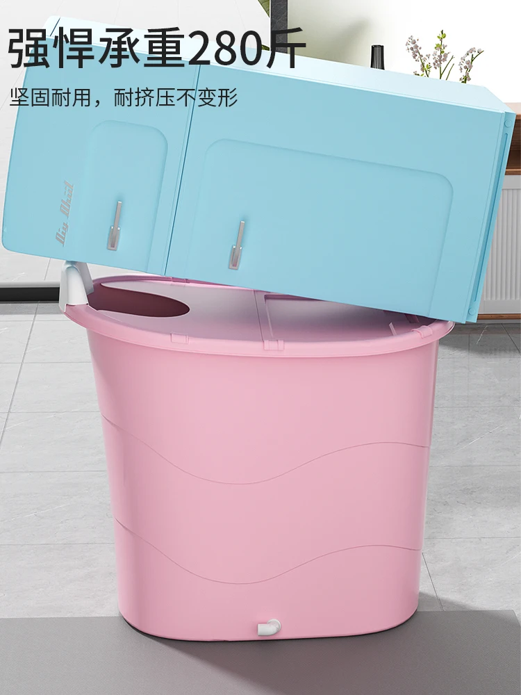 

Утолщенная ванна для взрослых, ванна, пластиковая Ванна, бытовая стандартная Ванна