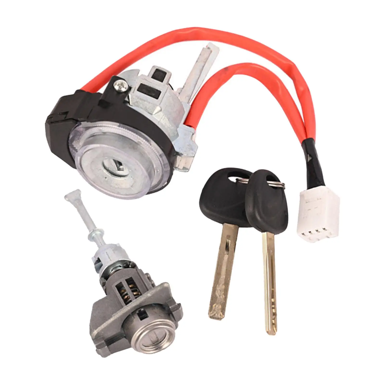 

Full Door Lock Cylinder Ignition Switch 4 Line DK373 for Kia Sportage Premium Easy to Install High Reliability Professional