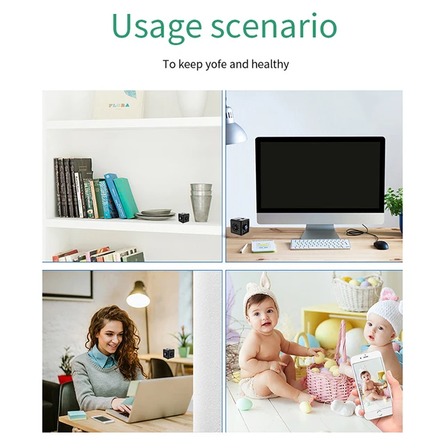 Xiaomi K13 Mini HD WiFi Camera Mobile Monitoring Baby Monitor 360° Human Detection Infrared Night Vision Home Safety Camera 2