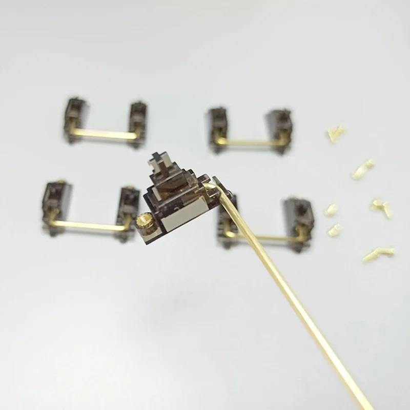 기계식 키보드 체리 MX 스위치 PCB 장착 스냅인 안정기 케이스 2U 6.25U 수정자 키 안정기 플레이트