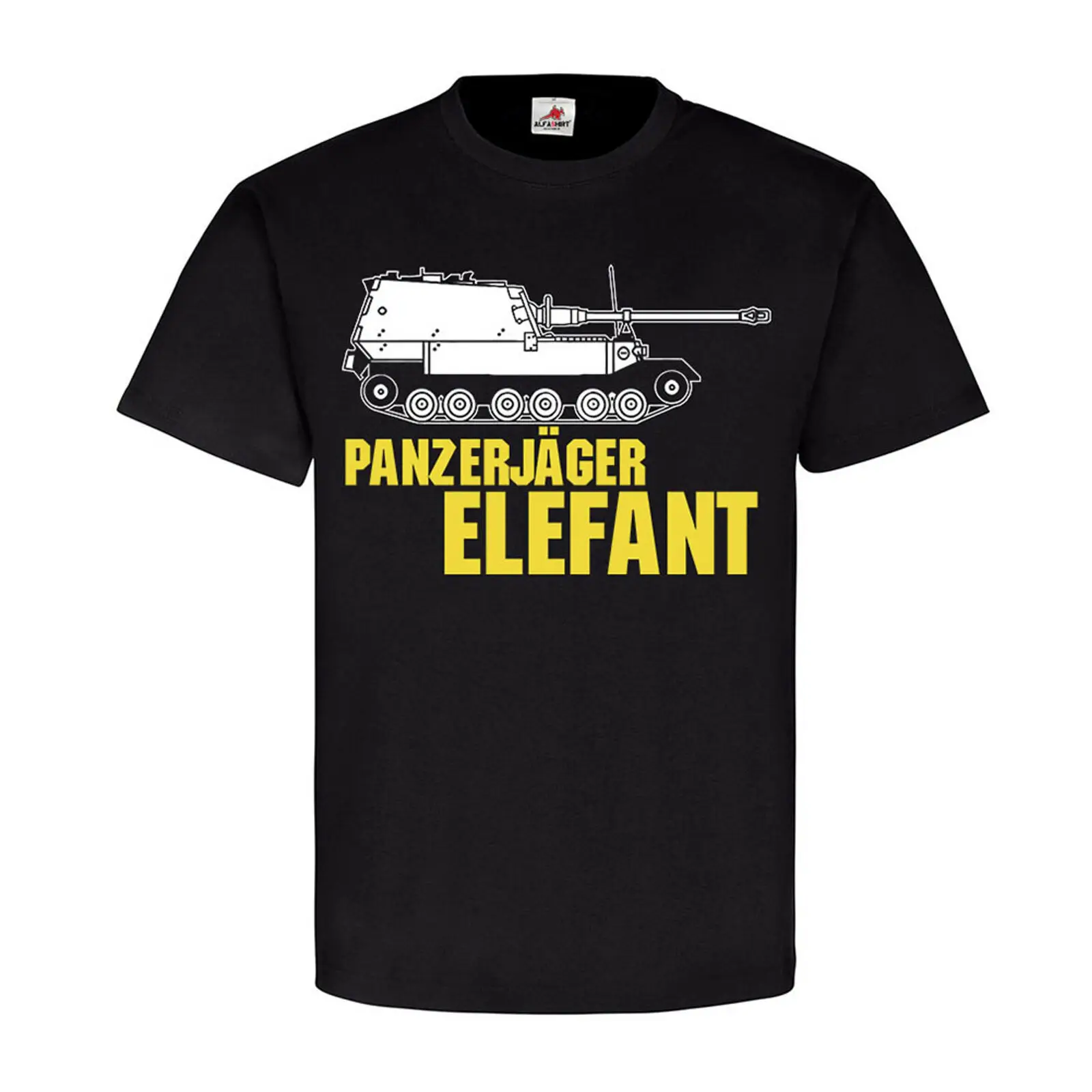 Tank Hunter Elephant Tank Hunter And Tiger Tank Course - T Shirt #18564