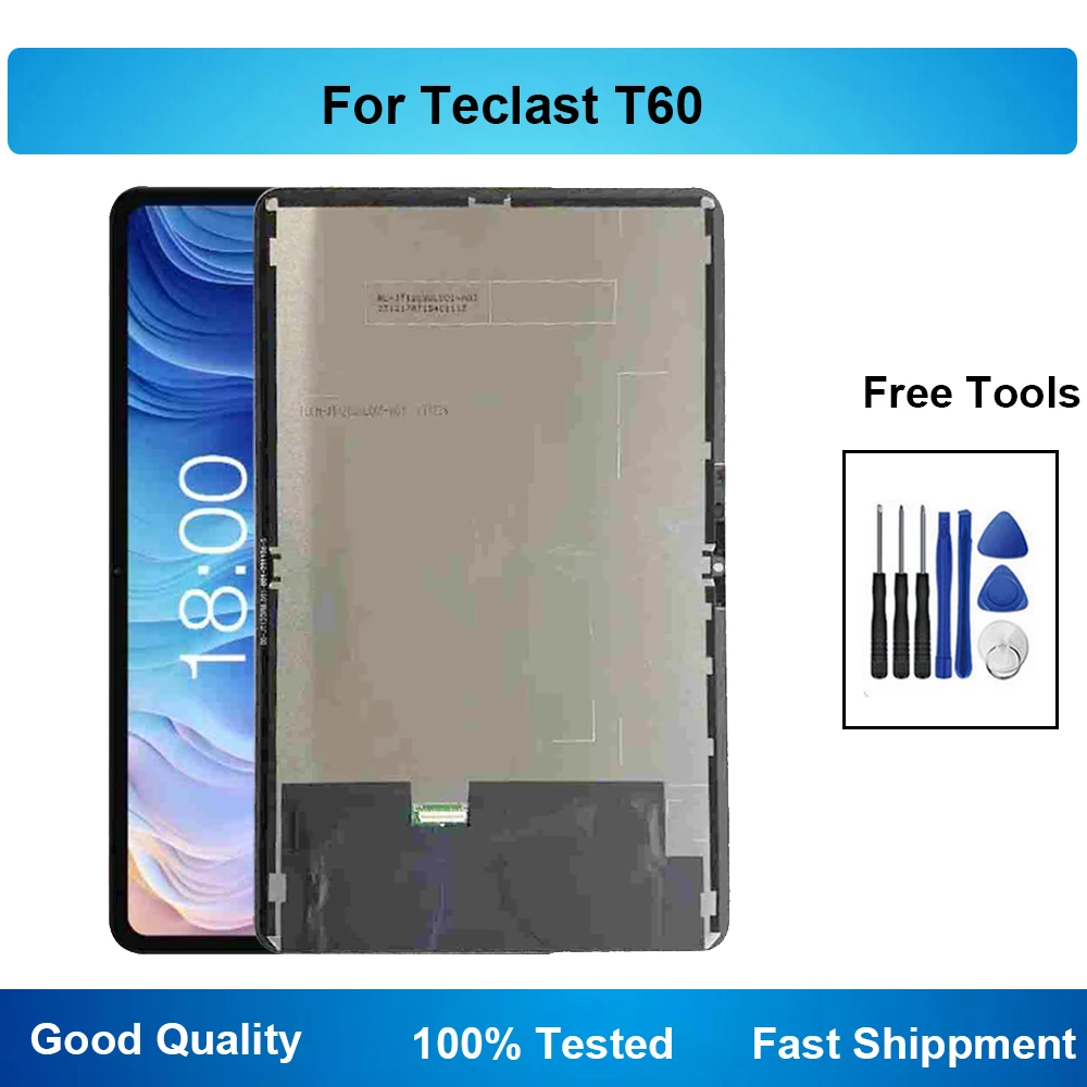 For 12 Inch Teclast T60 Tablet FHD LCD Display Screen Component Touch Digitizer Front Panel Assembly
