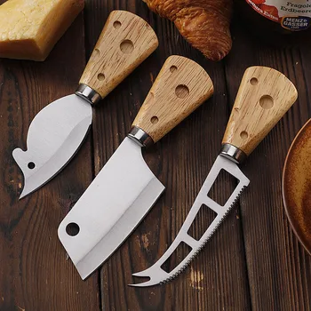 Cheese Cutter Stainless Steel Cheese Knives Butter Spreading Knife Cheese Slicerand Butter Cutter Charcuterie Board Tools