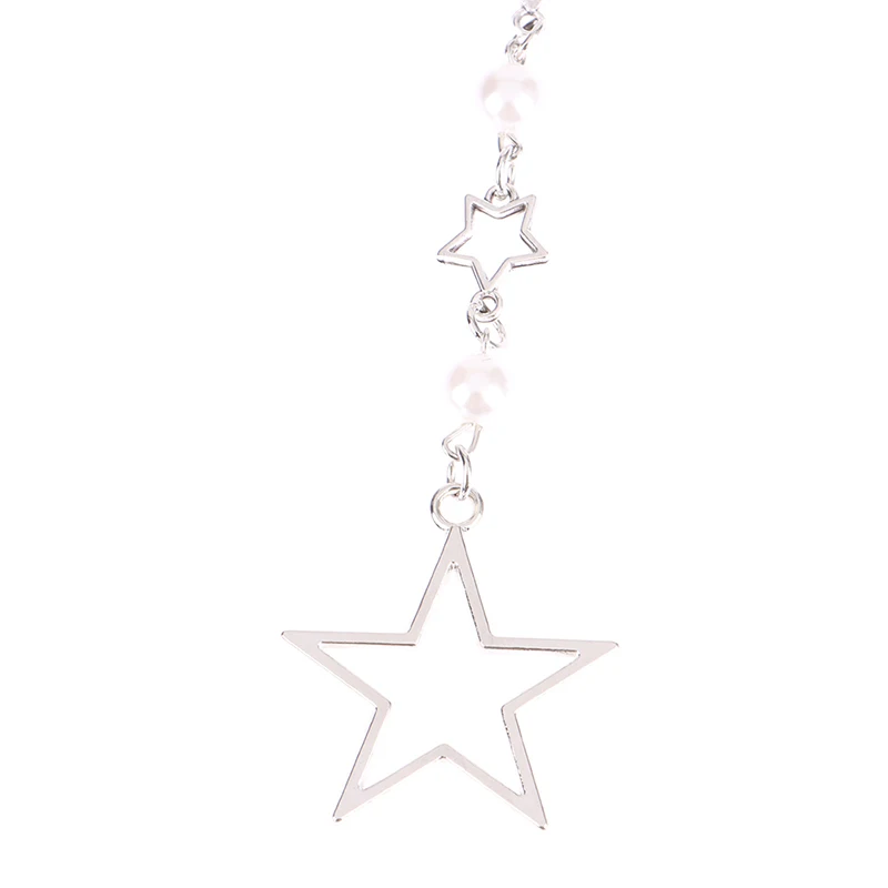 Cordón de teléfono minimalista de moda, Correa colgante de Cruz de corazón de estrella linda, accesorios de dijes