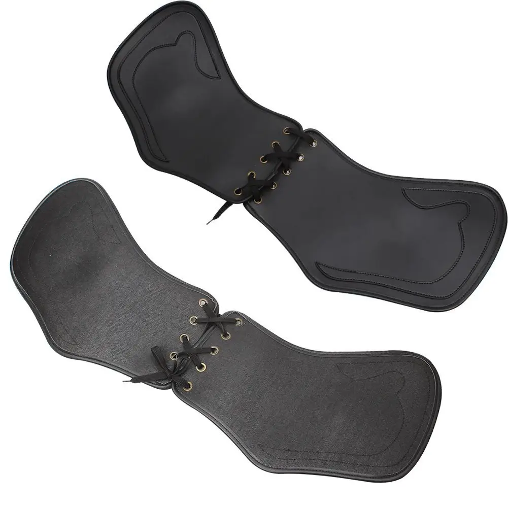 

Motorcycle Side Saddle Leather Heat Shield Deflector Guard Bezel Engine Heating Insulation Leather Pad