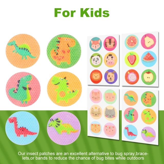 600/1200Db Könnyű Szórakoztató Anti-Szúnyogok Szúnyogi Javítás Szúnyogmatricák Gyermekeknek Férfiak Véletlenszerű Minta Kültéri - Image 6