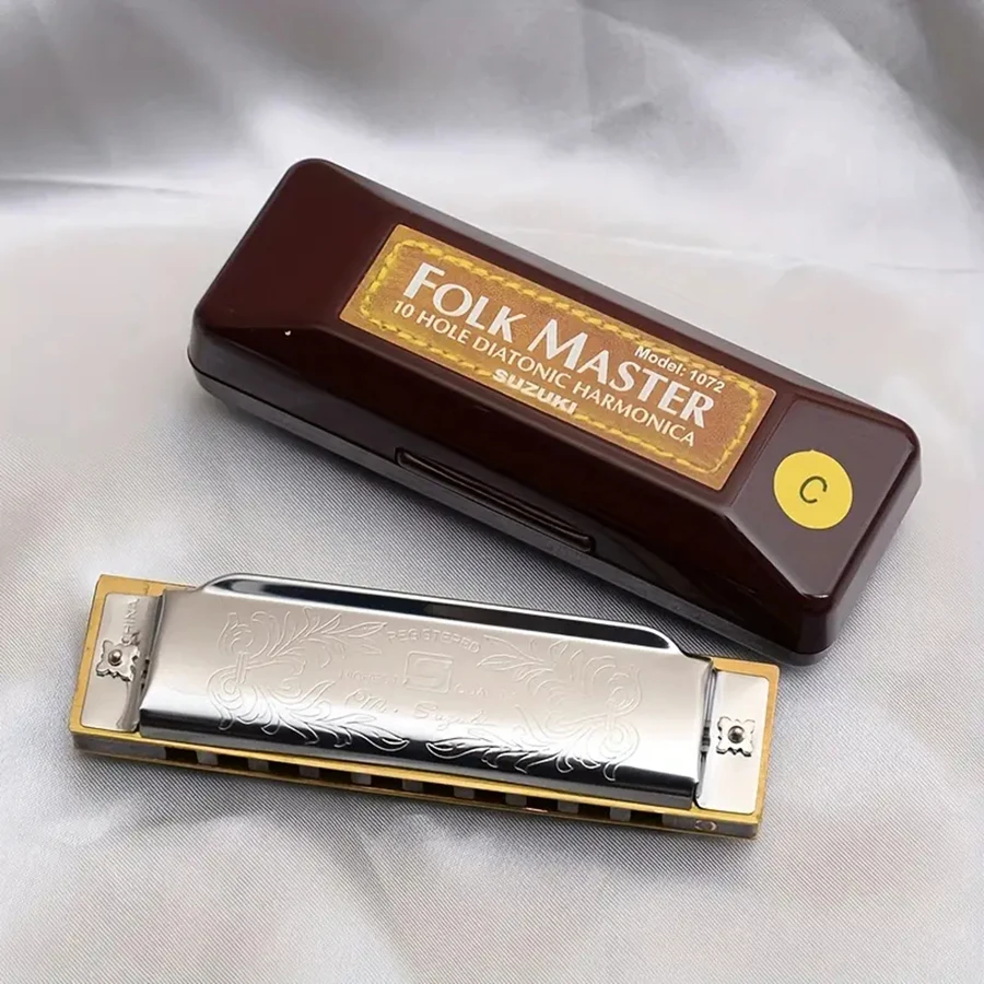 10 Hole Blues Harmonica Beginner Entry Level Playing Adult Party Music Club Performance Instruments diatonic harmonica