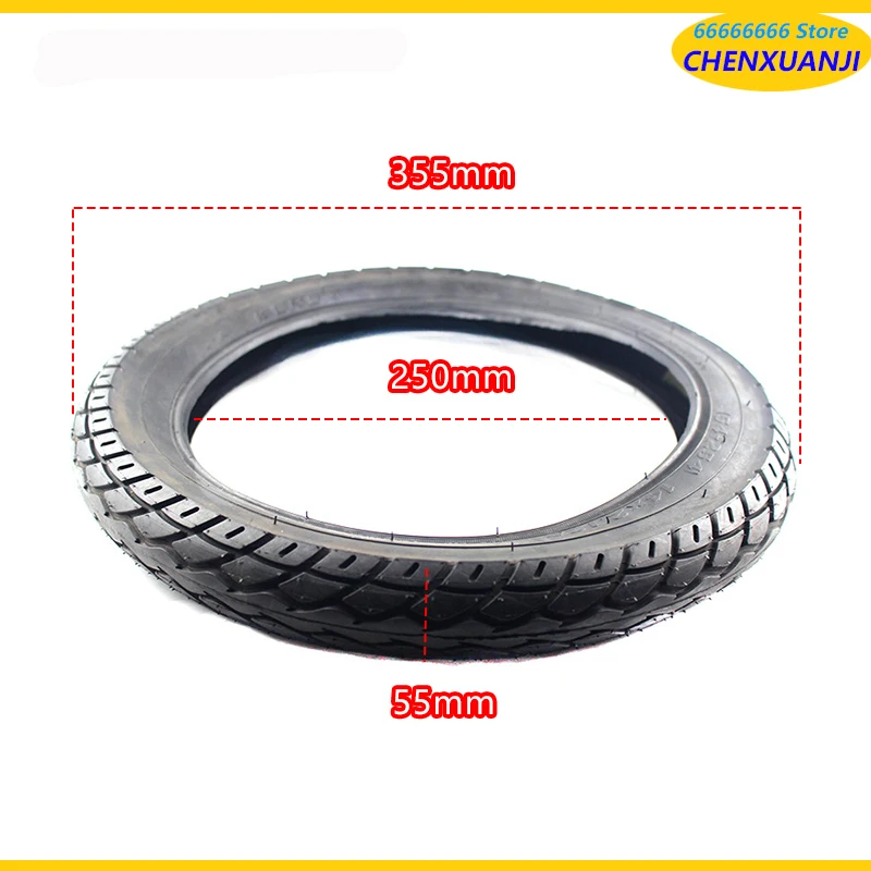 Electric Vehicle Tire 14 Inch 14x2.125 (54-254) Tyre for 14 Inch Electric Scooters NINEBOT ONE A1 S1 Unicycle KUGOO V1 B2 E-bike Tires Parts