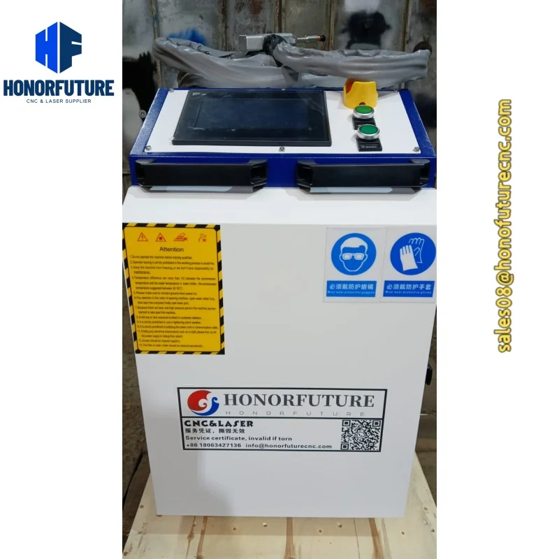 4'ü 1 Arada Kaynak Makinesi, Raycus Max Temizleme, Kaynak ve Kesme Özellikli, Metal İçin Çift Sarkaçlı Çift Tel Besleyici, İsteğe Bağlı 1500w 3kw Lazer Kaynak