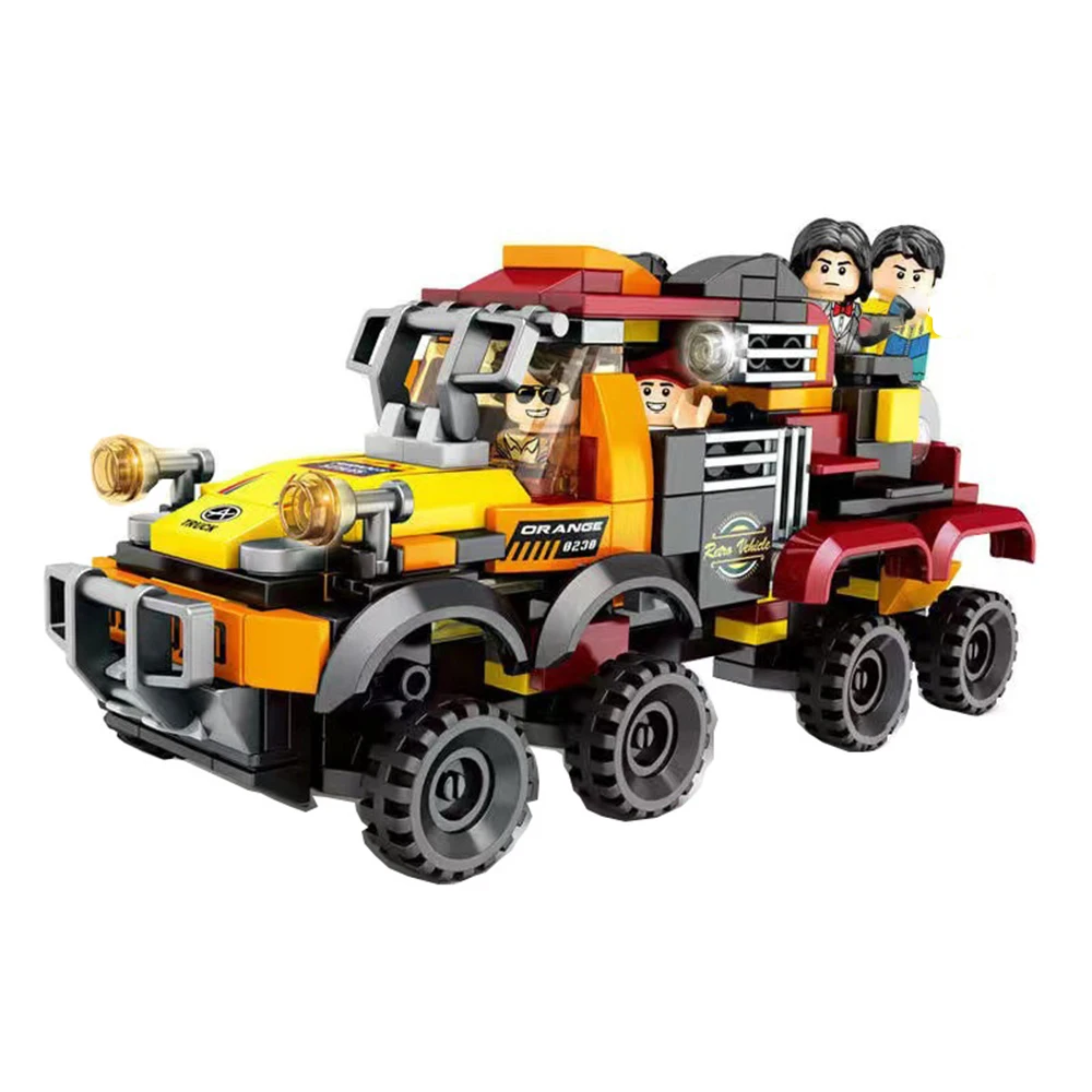 4 In 1 Buggy Building Blocks building blocks toys building blocks technical parts For Kids