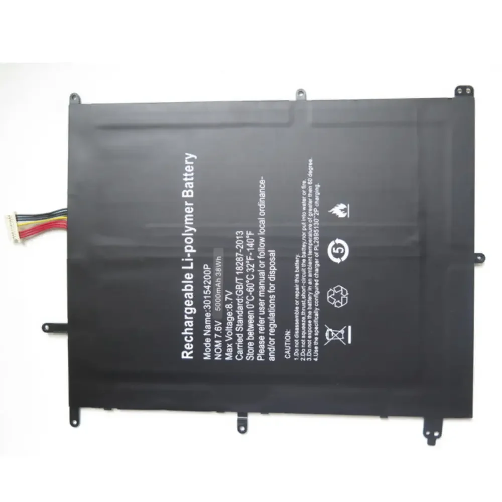 Batteria 7.6V 5000Mah Per Batterie Teclast F7 Plus F7 Pro 30154200P 7/10 Linee + Traccia