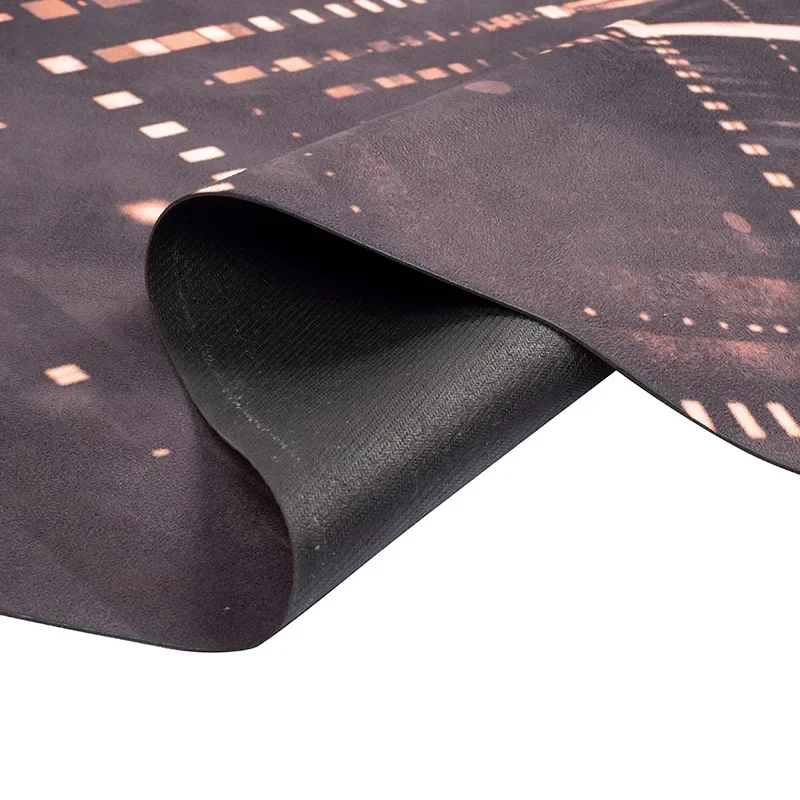 Non-Slip Yoga Mat Convex Pilates Reformer Pad Suede Rubber Reconstituted Core Bed Soft Comfortable Training Positioning Rug