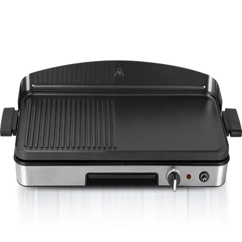 Griddle electric griddle teppanyaki commercial household grilled steak machine desktop griddle Korean frying pan 3