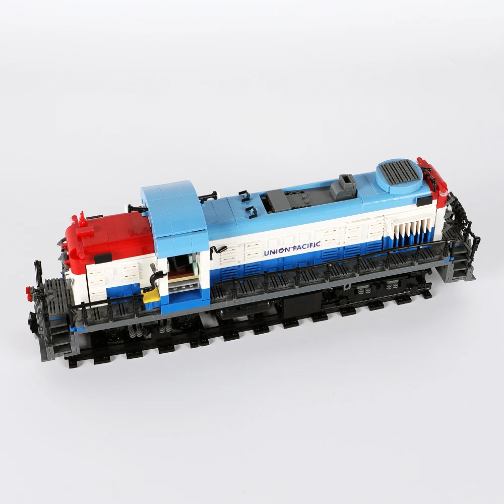 59006 Jiestar Ideas Steam Train Moc Doomsday Train Zombies Railway Express Bricks Model Building Blocks Kids Toys Gifts 2399pcs