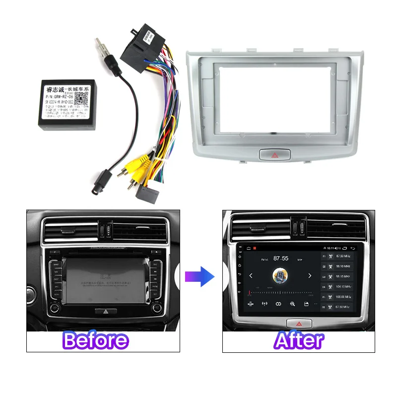 FELLOSTAR ڵ  ׷ г  , Ϲ H6 2016 2017 2018 DVD ÷̾, GPS     ŰƮ, , 10 ġ