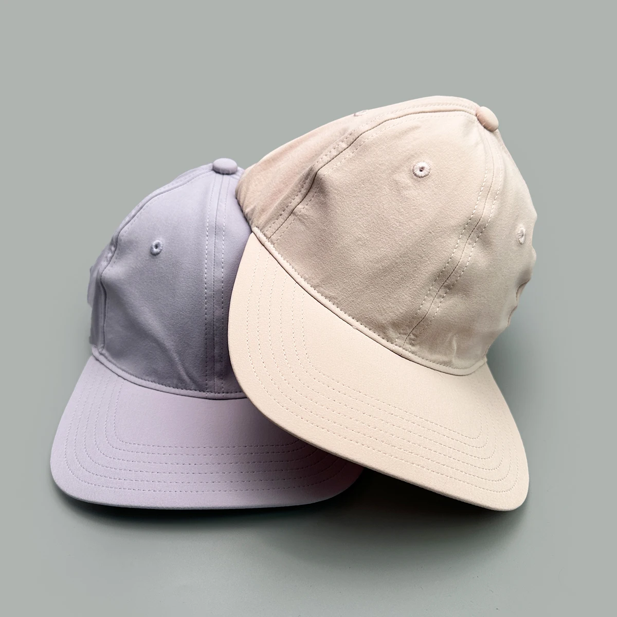 Quick Drying Solid Simple Baseball Hats New Women Breathable Foldable Brim Sunshade Magnetic Opening Versatile ins Peaked Caps