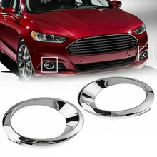 

FIT FOR 2013 - 2016 FORD FUSION FOG LIGHT TRIM RING BEZEL RH & LH SIDE CHROME Exterior Parts Car Decoration Accessories