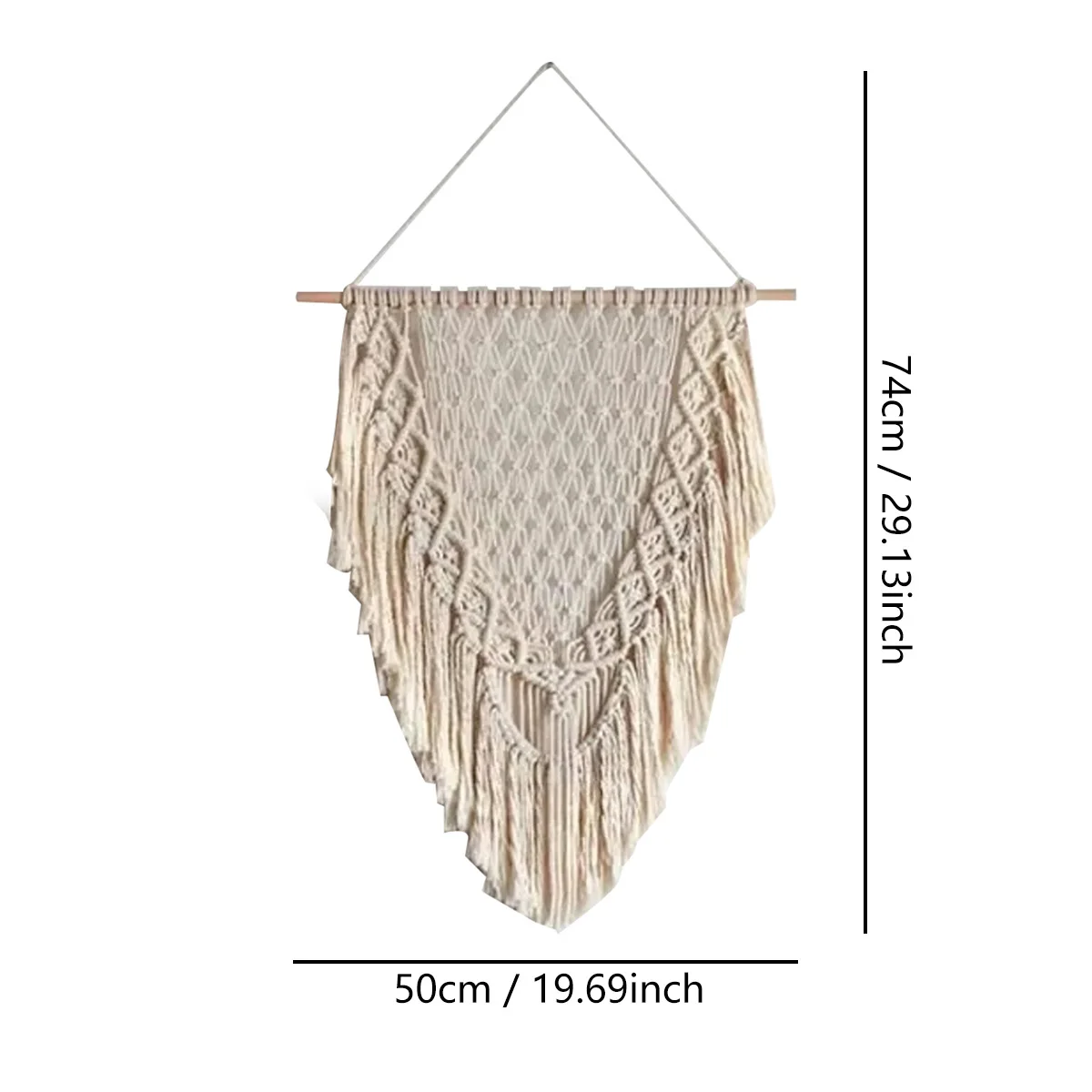 Nordic Macrame Boho Wall Tapestry
