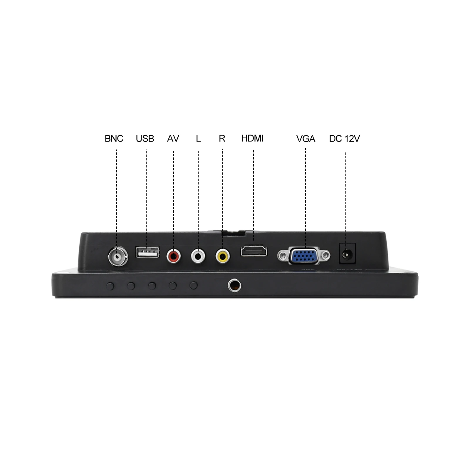 8 ġ HDMI  1024x768  ÷ ޴ 4:3 TFT LED ̴   HDMI VGA BNC AV USB Է  