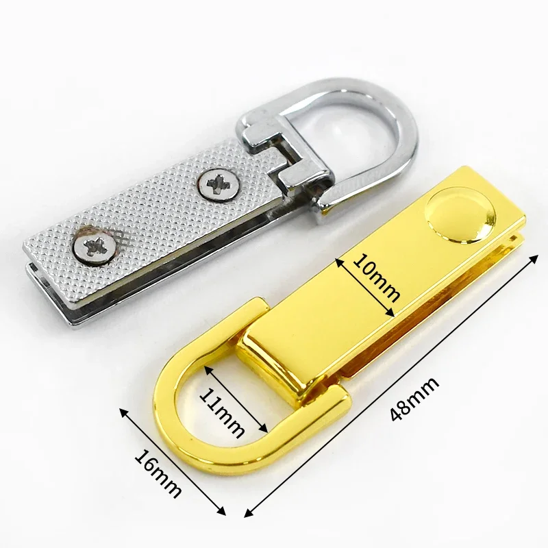 2/4/10Pcs Metal Bag Side Clip Buckle D Ring Screw Connector Hook Clasp Handbags Strap Leather Belt Craft Hardware Accessories