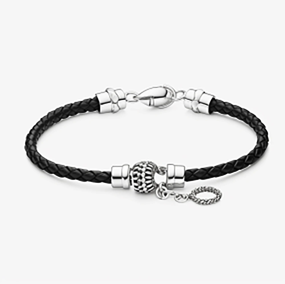 PANDORA Black Bracelets for Men | Mercari