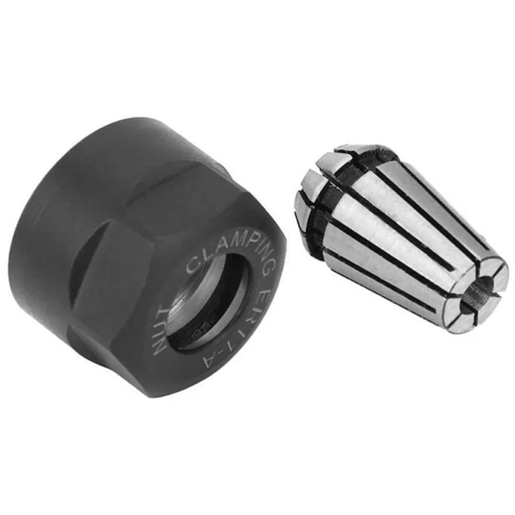 2pcs ER11 Chuck Collets Clamping Nuts For CNC Milling Engraving Machine Lathe Parts 6mm 5mm 4mm 3.175mm CNC Milling Tool
