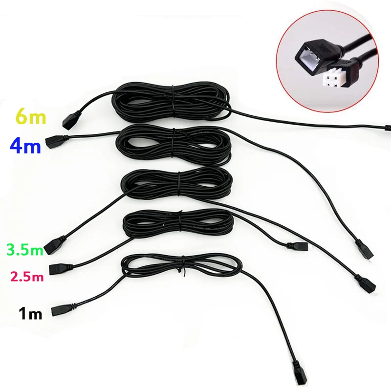 1m25m35m4m6m2PinExtensionCableCableForParkingSensor