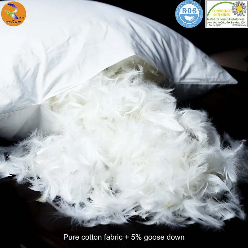 Goose Filling Insert Core Feather Pillow Inserts Pillow Filling